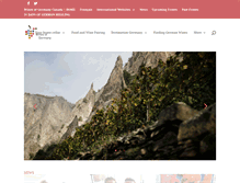 Tablet Screenshot of germanwinecanada.com